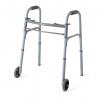 Walker-Two Button Folding Bariatric Junior 5 in Wheels thumbnail photo 1