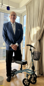  using a Knee Walker from New York New York June 2025