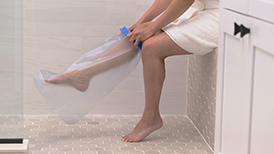 Thumbnail: The Ultimate Guide to Waterproof Cast Covers, Stay Dry, Heal Faster, and Keep Moving