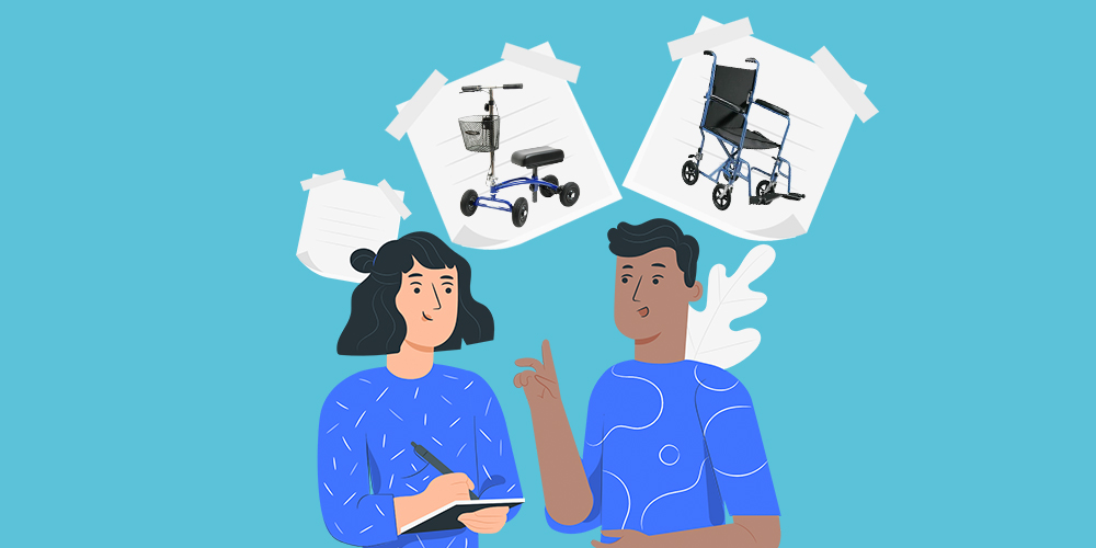 What is Better Knee Scooter or Wheelchair? Large Image